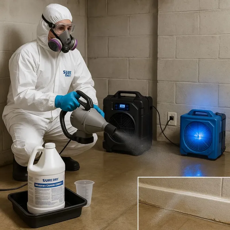 Sanitization and Odor Removal process in Holden, MO