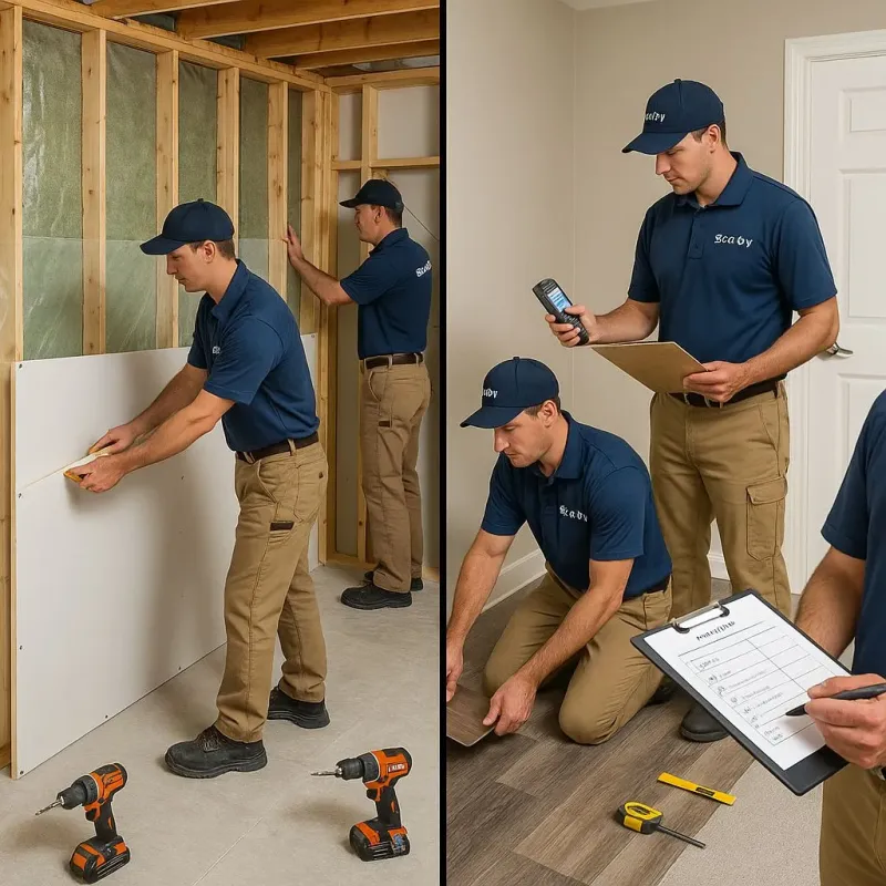 Repairs and Reconstruction process in Holden, MO